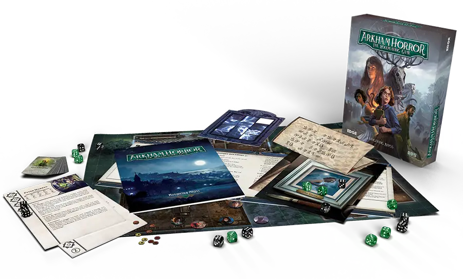 Arkham Horror RPG: Starter Set - Hungering Abyss (EN) - Edge Studios - Roleplaying Games