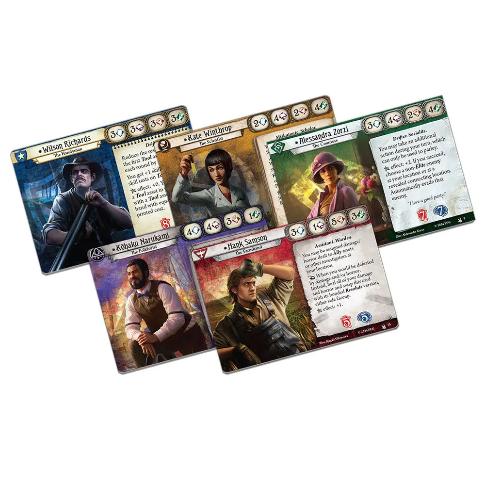 Arkham Horror: The Card Game - The Feast of Hemlock Vale - Investigators Expansion (EN) - Fantasy Flight Games - Card