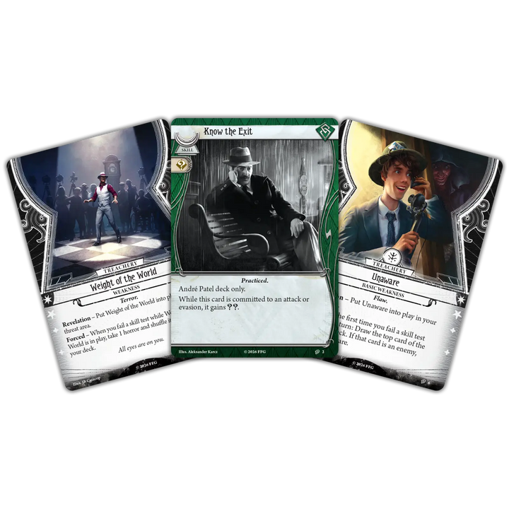 Arkham Horror: The Card Game - Investigator Deck - Andre Patel (EN) - Fantasy Flight Games - Board Games