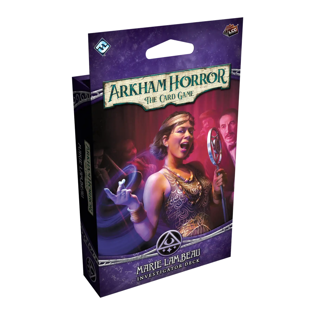 Arkham Horror: The Card Game - Investigator Deck - Marie Lambeau (EN) - Fantasy Flight Games - Board Games