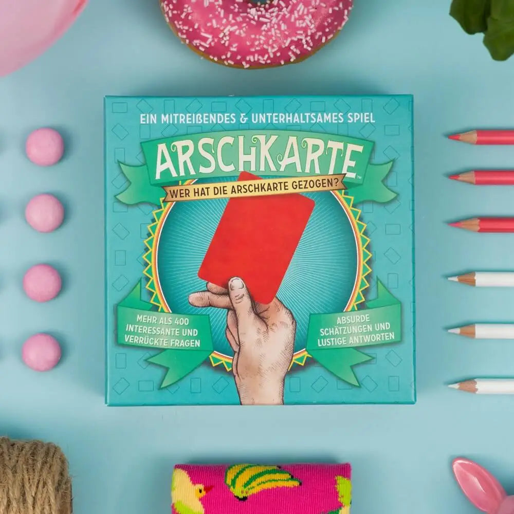 Arschkarte: Wer hat die Arschkarte gezogen? (DE) - Kylskåpspoesi AB - Board Games