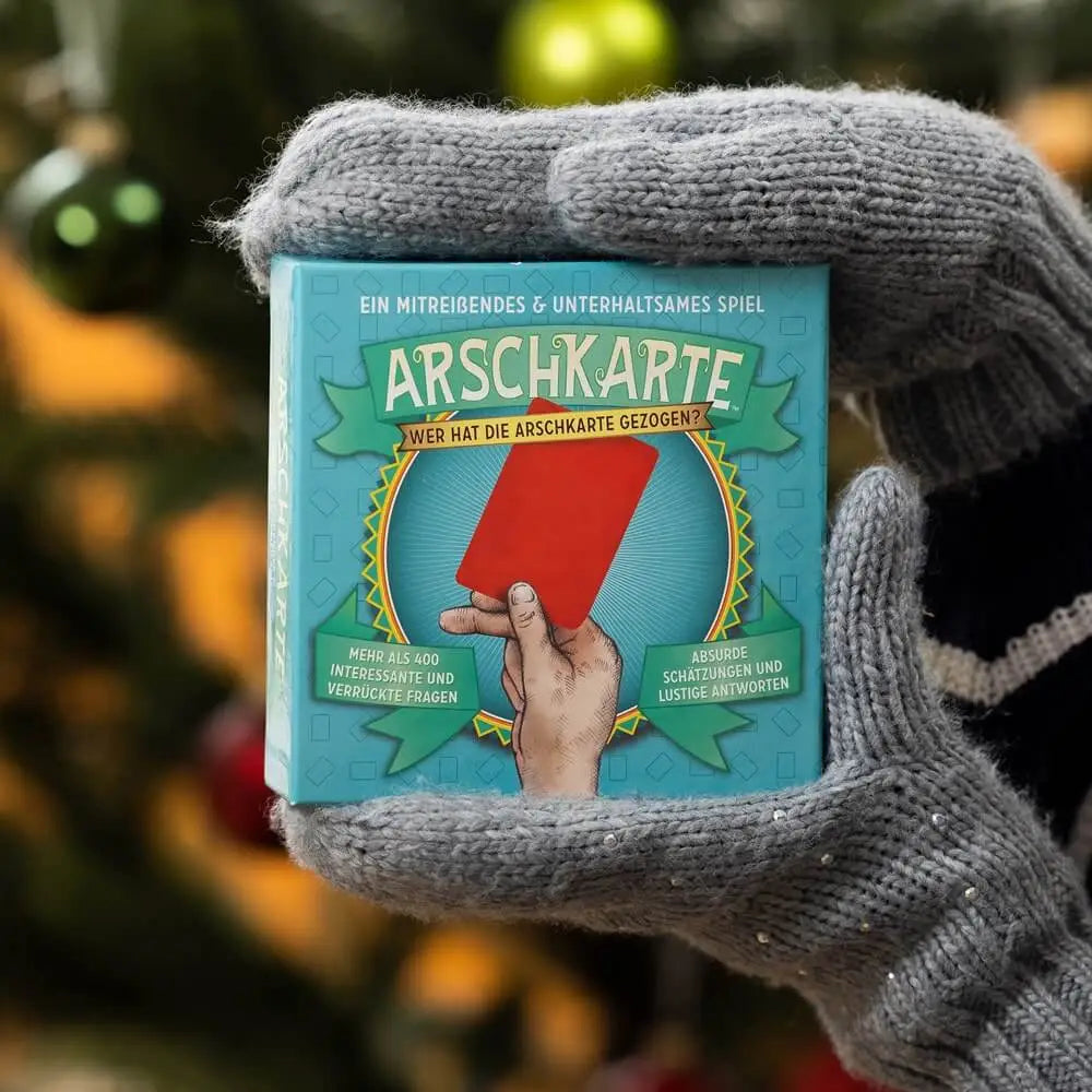 Arschkarte: Wer hat die Arschkarte gezogen? (DE) - Kylskåpspoesi AB - Board Games