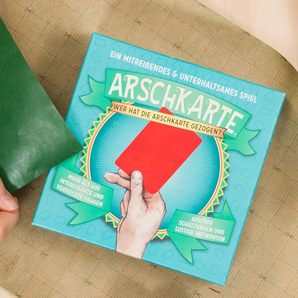 Arschkarte: Wer hat die Arschkarte gezogen? (DE) - Kylskåpspoesi AB - Board Games