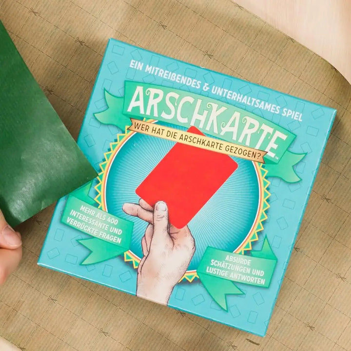 Arschkarte: Wer hat die Arschkarte gezogen? (DE) - Kylskåpspoesi AB - Board Games