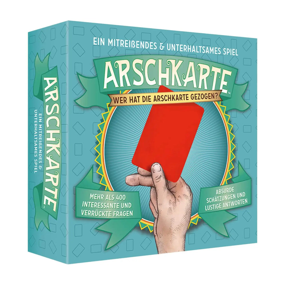 Arschkarte: Wer hat die Arschkarte gezogen? (DE) - Kylskåpspoesi AB - Board Games