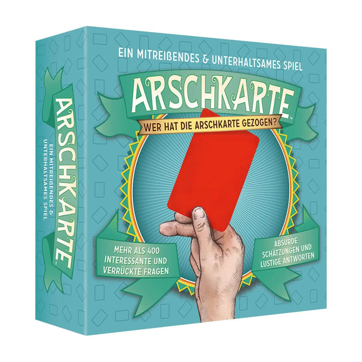 Arschkarte: Wer hat die Arschkarte gezogen? (DE) - Kylskåpspoesi AB - Board Games
