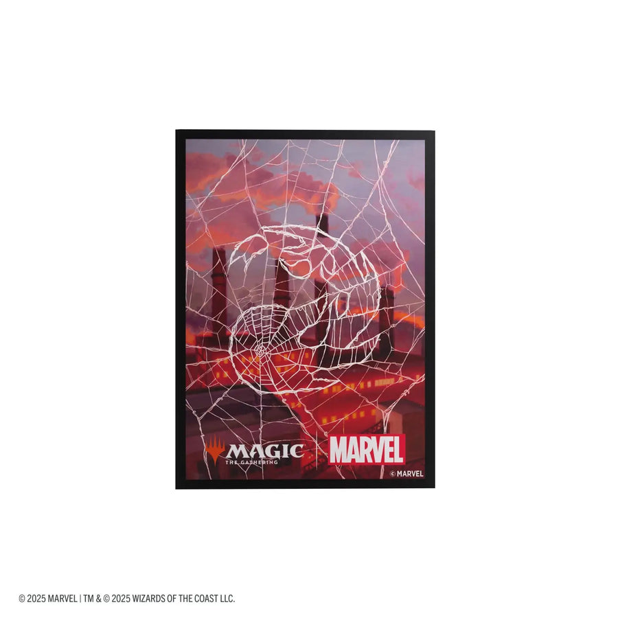 Art Sleeves: Magic The Gathering - Spider Man - Mountain - Gamegenic - Sleeve