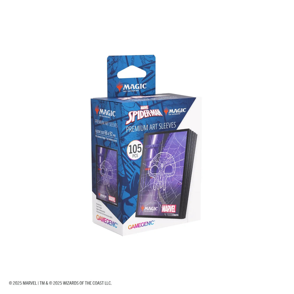 Art Sleeves: Magic The Gathering - Spider Man - Swamp - Gamegenic - Sleeve