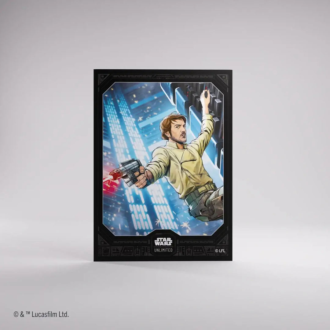 Art Sleeves: Star Wars Unlimited - Cassian Andor - Gamegenic - Sleeve