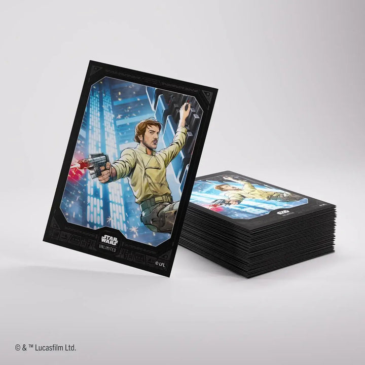 Art Sleeves: Star Wars Unlimited - Cassian Andor - Gamegenic - Sleeve