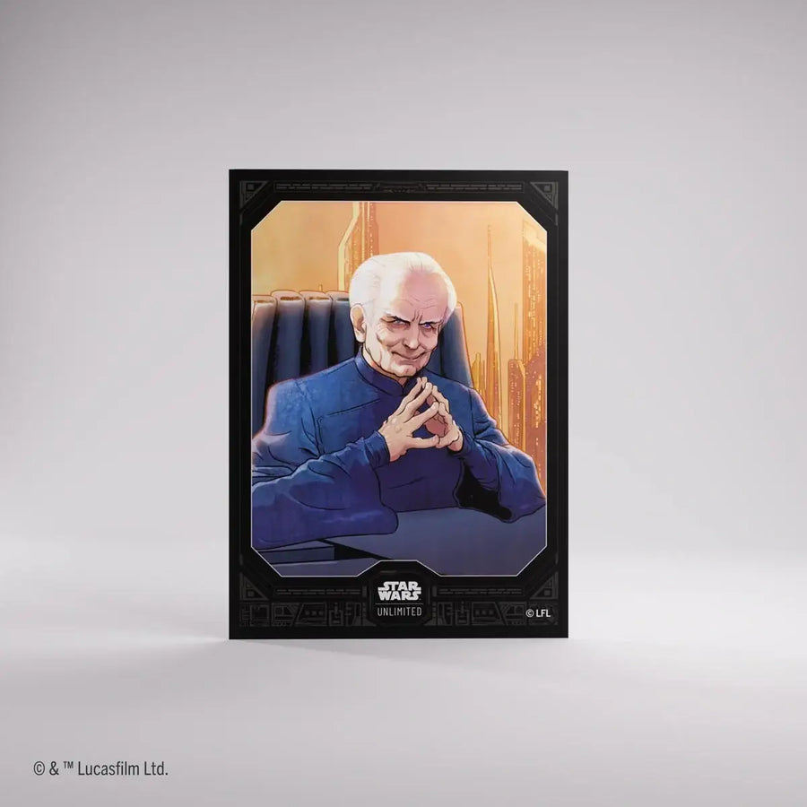 Art Sleeves: Star Wars Unlimited - Chancellor Palpatine - Gamegenic - Sleeve