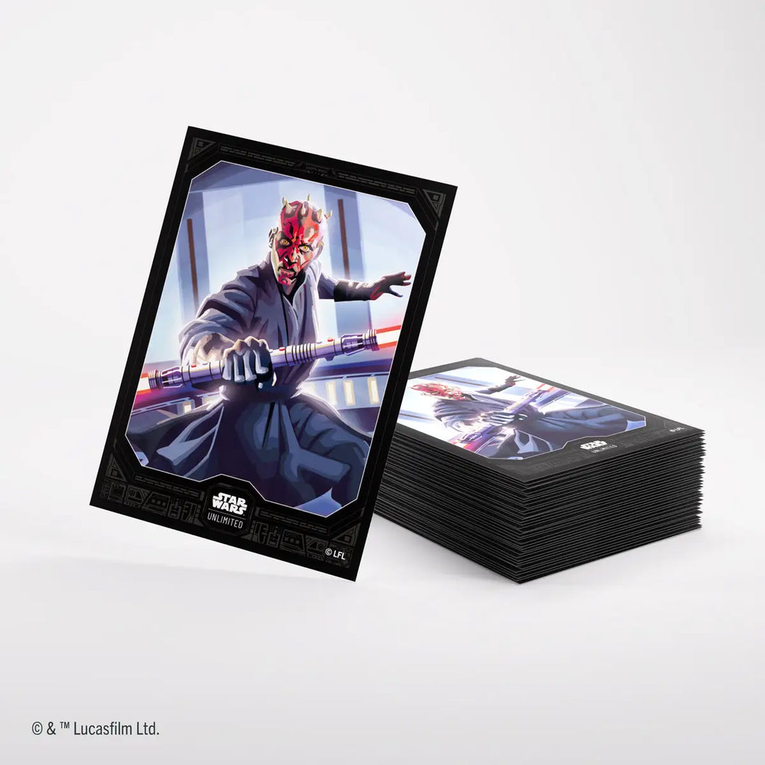 Art Sleeves: Star Wars Unlimited - Darth Maul - Gamegenic - Accessories