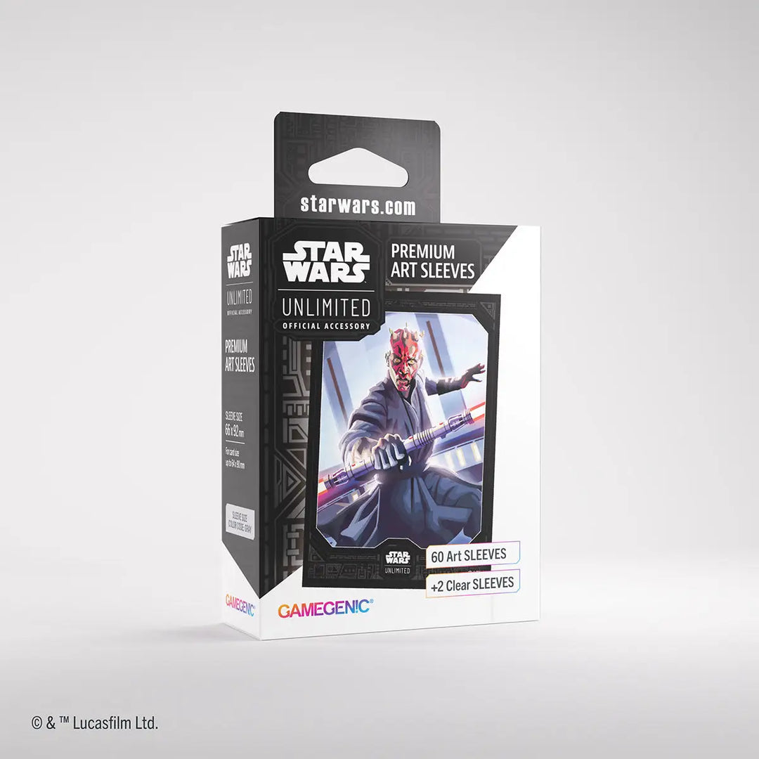 Art Sleeves: Star Wars Unlimited - Darth Maul - Gamegenic - Accessories