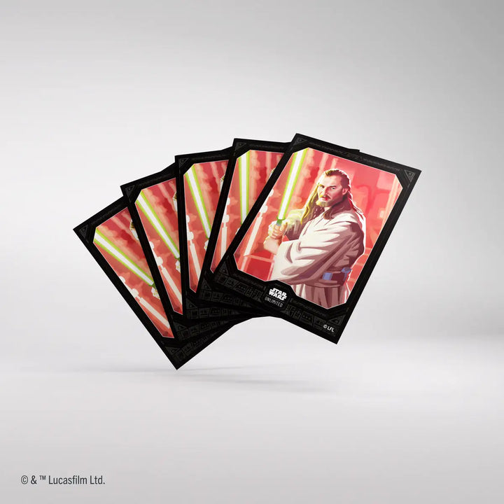 Art Sleeves: Star Wars Unlimited - Qui-Gon Jinn - Gamegenic - Accessories