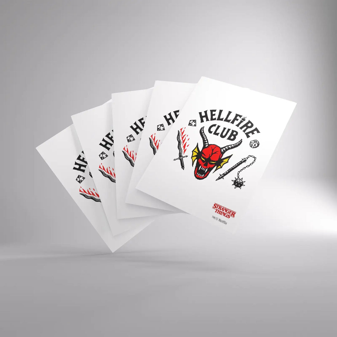 Art Sleeves: Stranger Things - Hellfire Club - Gamegenic - Sleeve