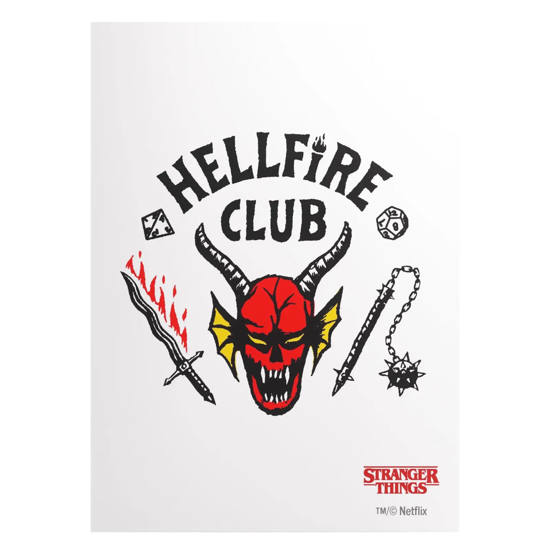 Art Sleeves: Stranger Things - Hellfire Club - Gamegenic - Sleeve