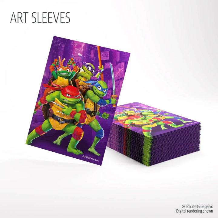 Art Sleeves: Teenage Mutant Ninja Turtles - Gamegenic - Sleeve