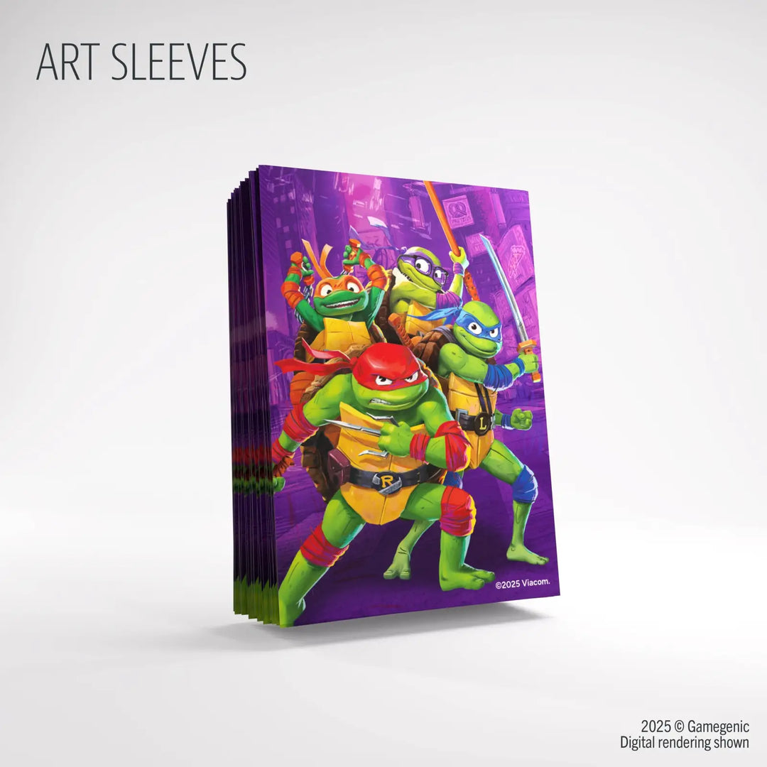 Art Sleeves: Teenage Mutant Ninja Turtles - Gamegenic - Sleeve