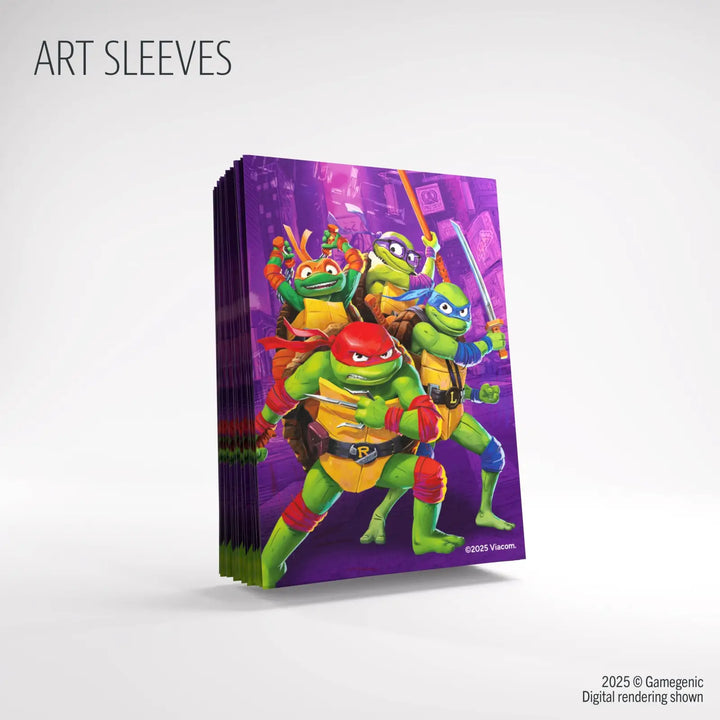 Art Sleeves: Teenage Mutant Ninja Turtles - Gamegenic - Sleeve