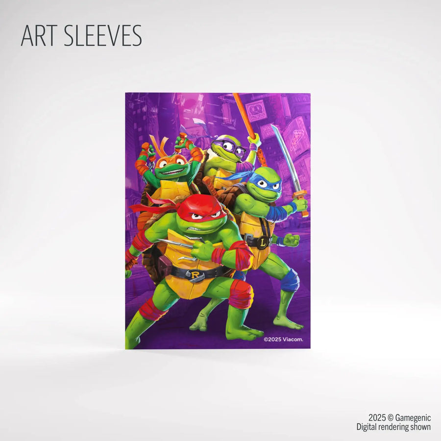 Art Sleeves: Teenage Mutant Ninja Turtles - Gamegenic - Sleeve