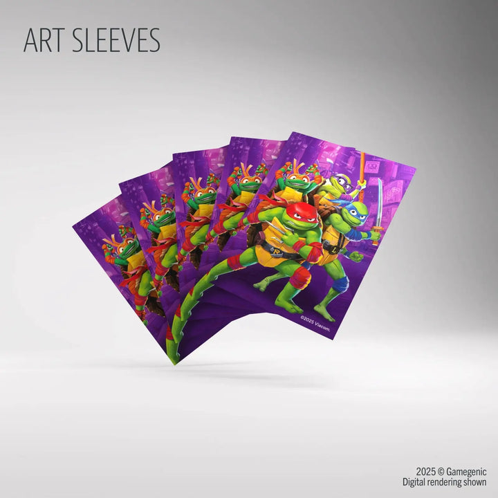 Art Sleeves: Teenage Mutant Ninja Turtles - Gamegenic - Sleeve