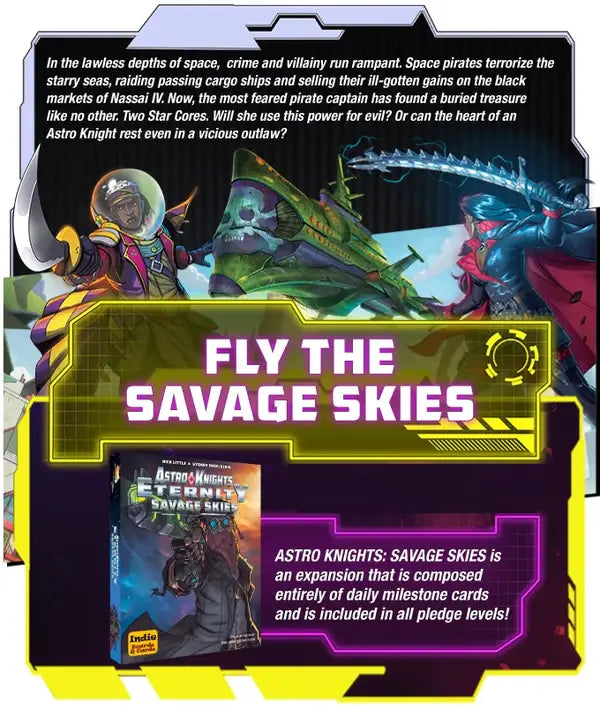 Astro Knights: Eternity - Fly the Savage Skies (EN) - Indie Boards and Cards - Board Games
