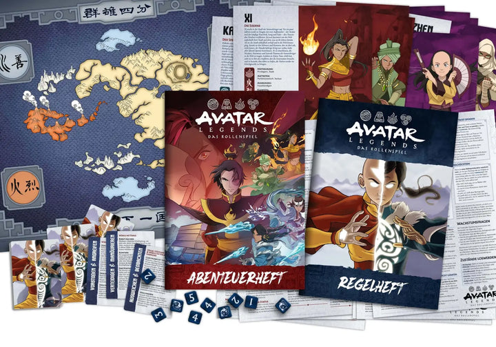 Avatar Legends - Das Rollenspiel: Einstiegsbox (DE) - Pegasus Spiele - Roleplaying Games
