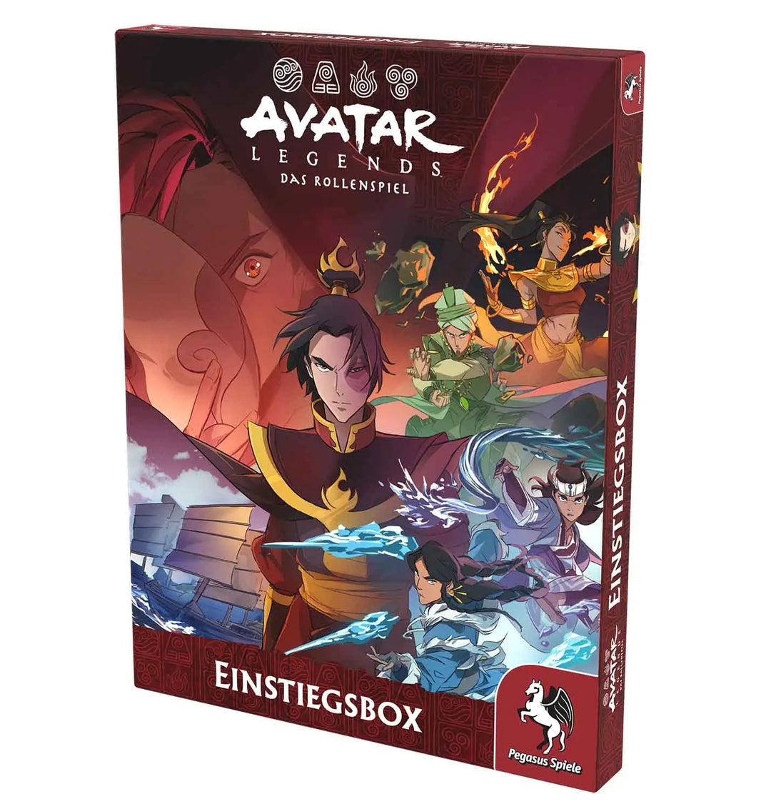 Avatar Legends - Das Rollenspiel: Einstiegsbox (DE) - Pegasus Spiele - Roleplaying Games