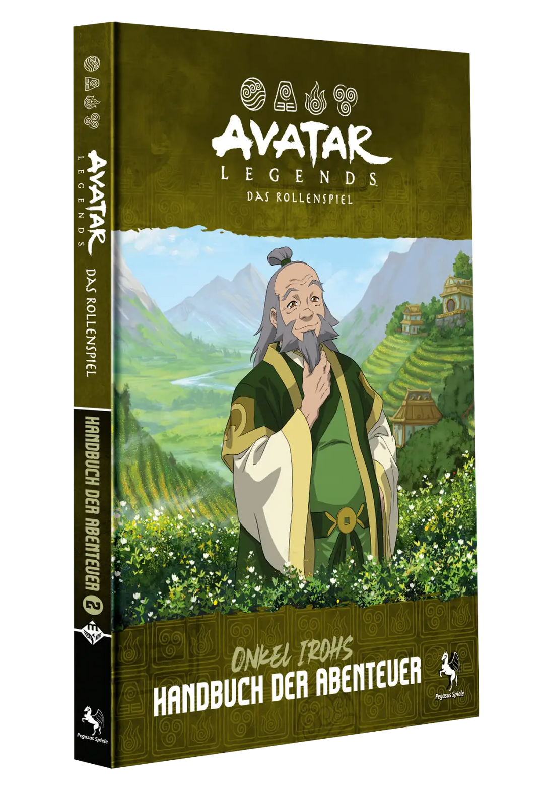 Avatar Legends – Das Rollenspiel: Onkel Irohs Handbuch der Abenteuer (DE) - Pegasus Spiele - Roleplaying Games