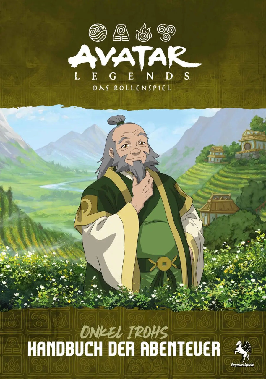 Avatar Legends – Das Rollenspiel: Onkel Irohs Handbuch der Abenteuer (DE) - Pegasus Spiele - Roleplaying Games