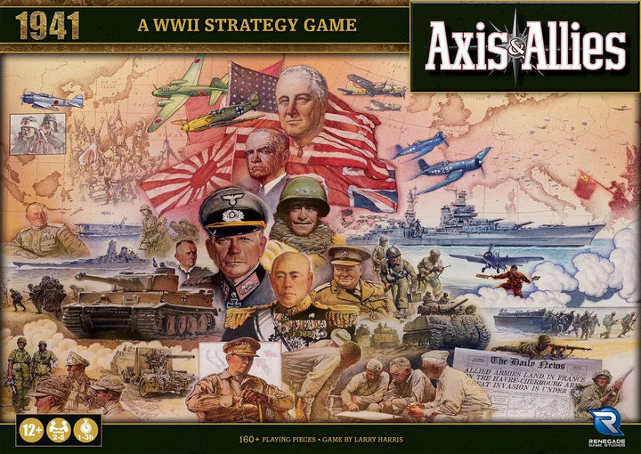Axis & Allies: 1941 (EN) - Renegade Game Studios - Board Games