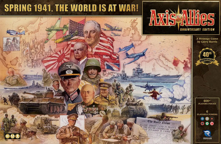Axis & Allies: Anniversary Edition (EN) - Avalon Hill - Board Games