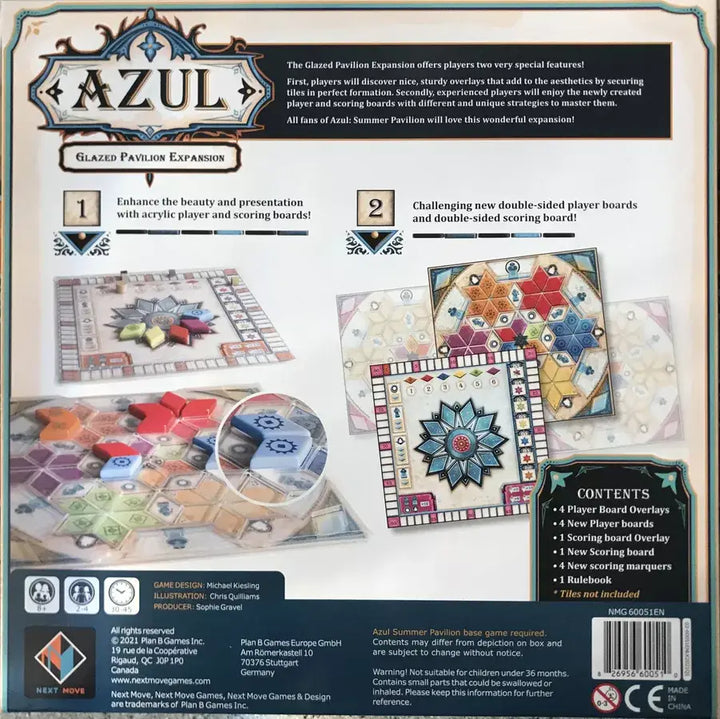 Azul: Summer Pavilion - Glazed Pavilion (EN) - Next Move Games - Board Games