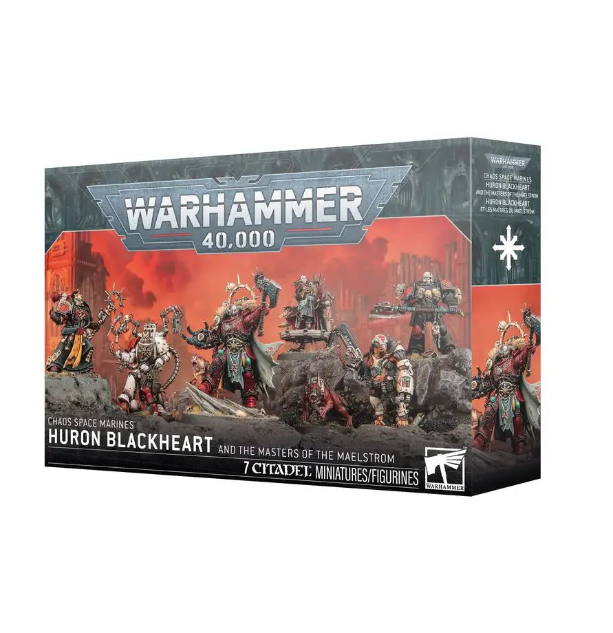 Warhammer 40k: Chaos Space Marines - Huron Blackheart (EN) - Games Workshop Ltd. - Miniature Games