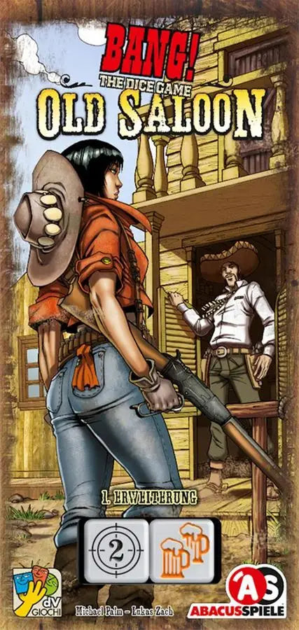 Bang!: The Dice Game - Old Saloon (DE) - Abacus Spiele - Board Games