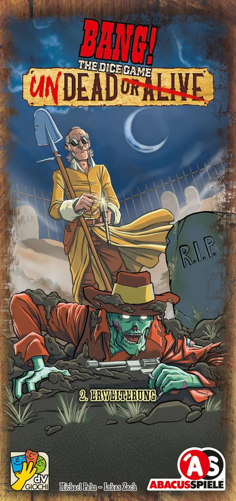 Bang!: The Dice Game - Undead or Alive (DE) - Abacus Spiele - Board Games