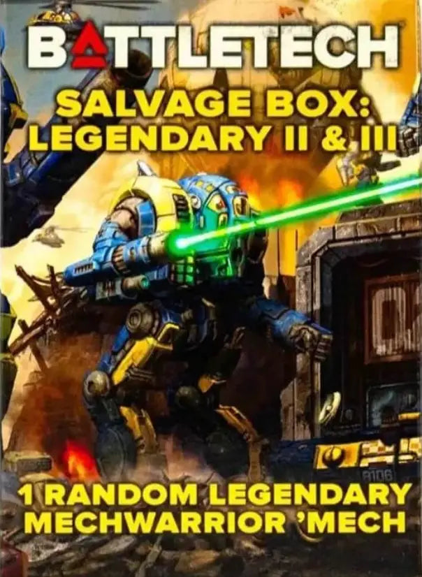 BattleTech: Salvage Blind Box - Legendary II & III (EN) - Catalyst Game Labs - Miniature Games
