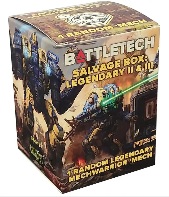 BattleTech: Salvage Blind Box - Legendary II & III (EN) - Catalyst Game Labs - Miniature Games