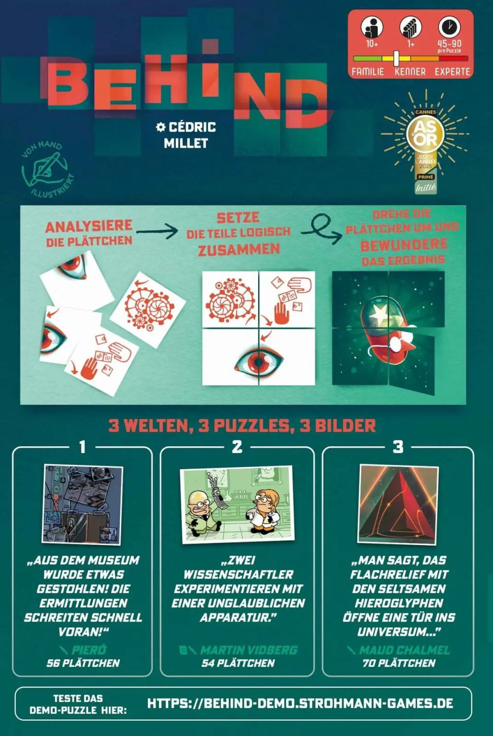 Behind (DE) - Pegasus Spiele - Board Games