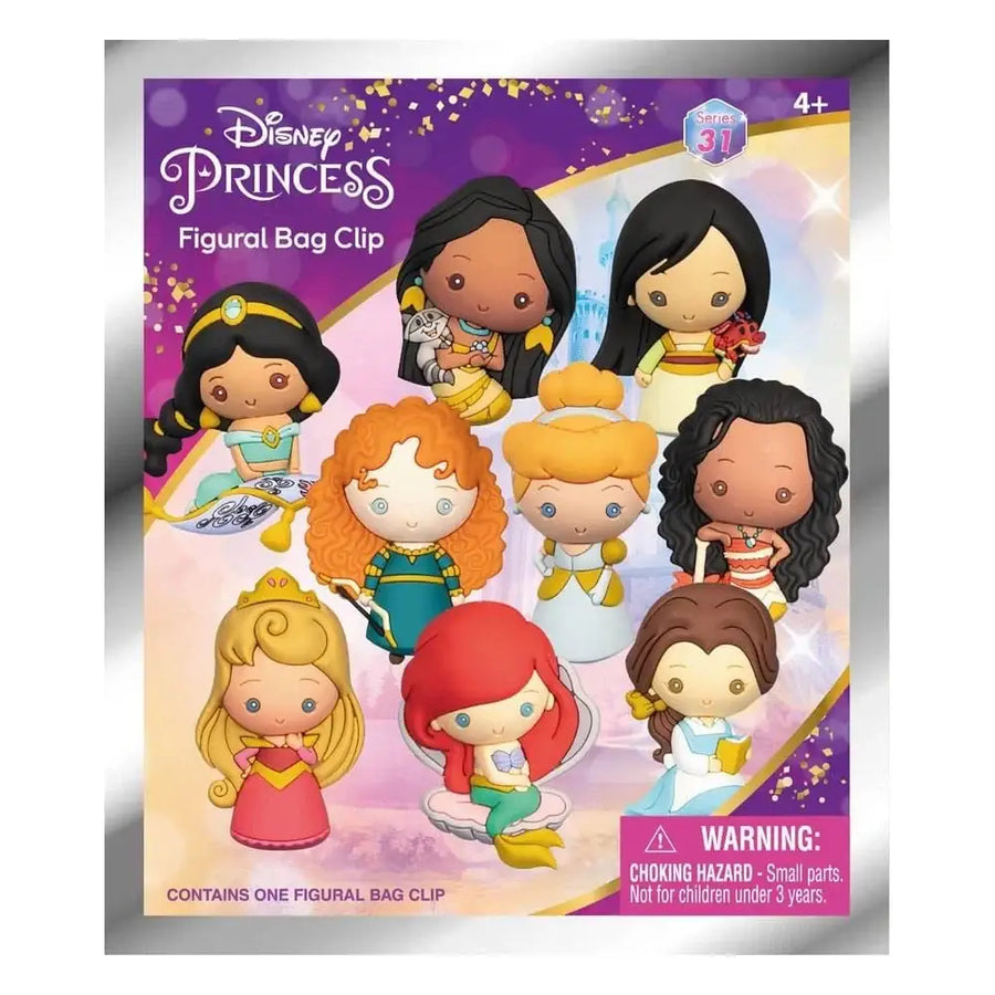 Blind Box: PVC Bag Clips - Disney - Ultimate Princess (Series 31) - (Unknown) - Accessories