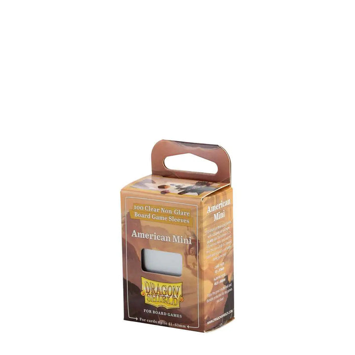 Board Game Sleeves: Clear/Non Glare - Mini - American (100) - Arcane Tinmen - Accessories