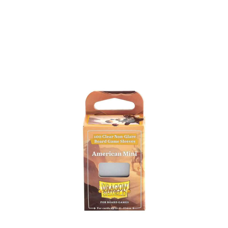 Board Game Sleeves: Clear/Non Glare - Mini - American (100) - Arcane Tinmen - Accessories