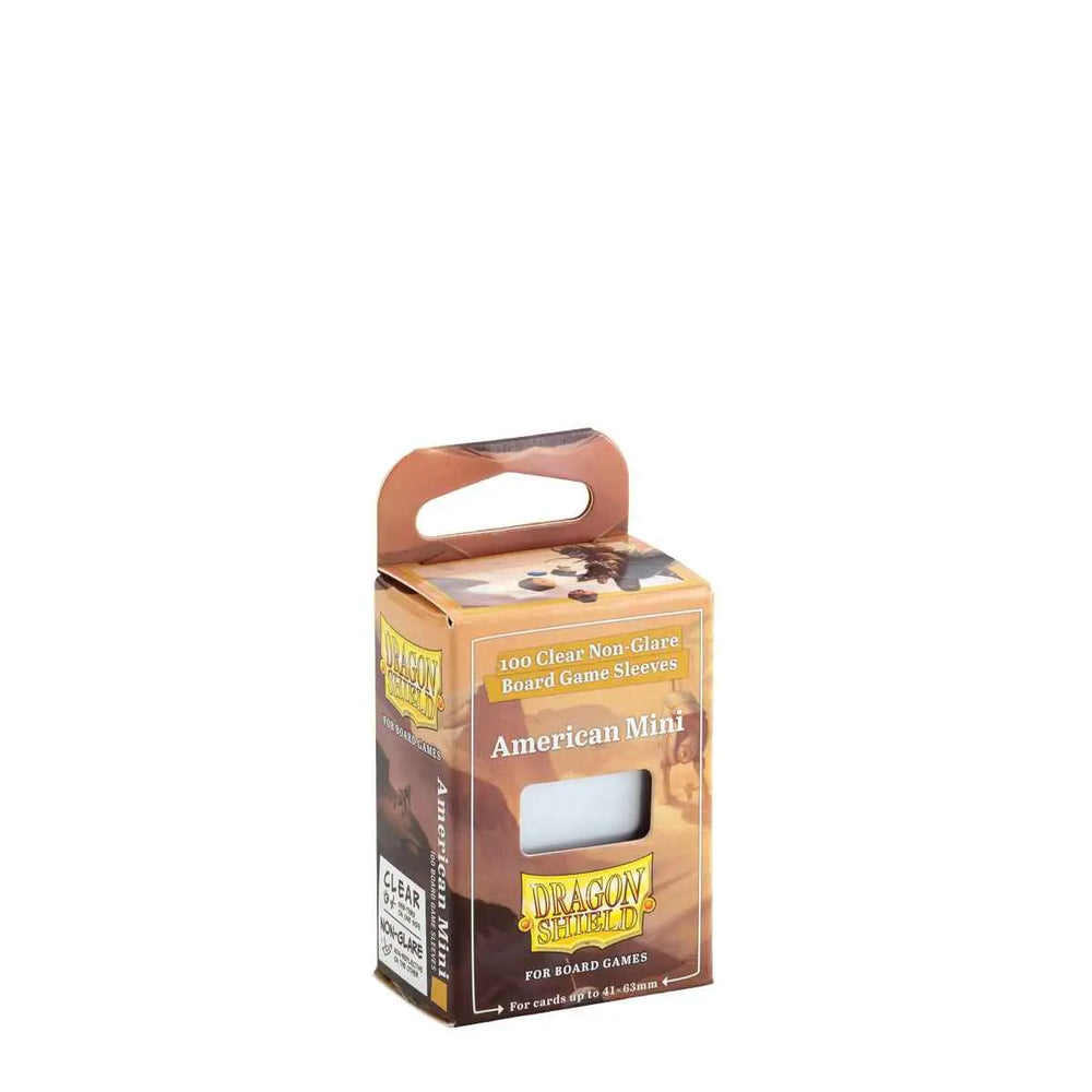 Board Game Sleeves: Clear/Non Glare - Mini - American (100) - Arcane Tinmen - Accessories