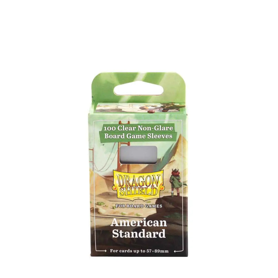 Board Game Sleeves: Clear/Non Glare - Standard - American (100) - Arcane Tinmen - Accessories