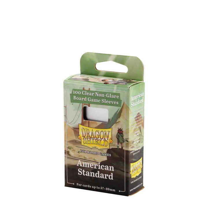 Board Game Sleeves: Clear/Non Glare - Standard - American (100) - Arcane Tinmen - Accessories
