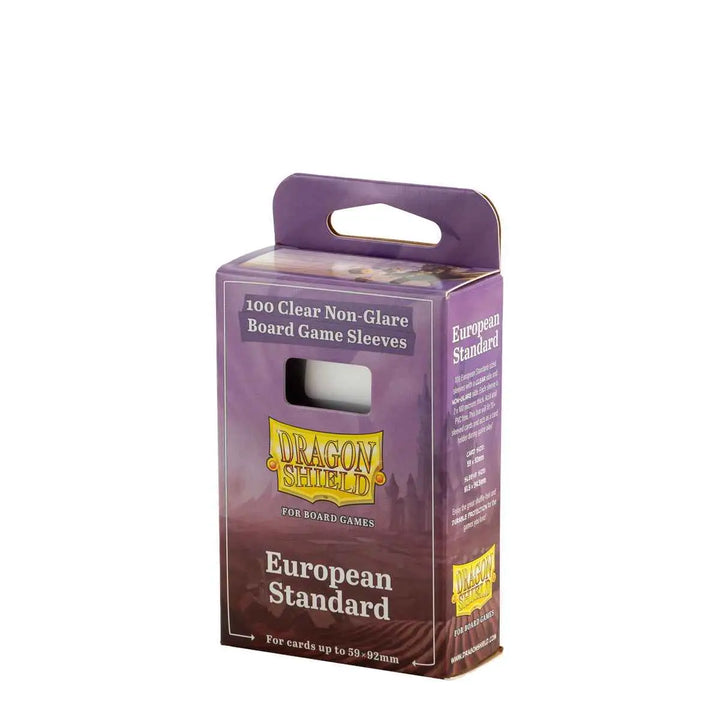 Board Game Sleeves: Clear/Non Glare - Standard - European (100) - Arcane Tinmen - Accessories