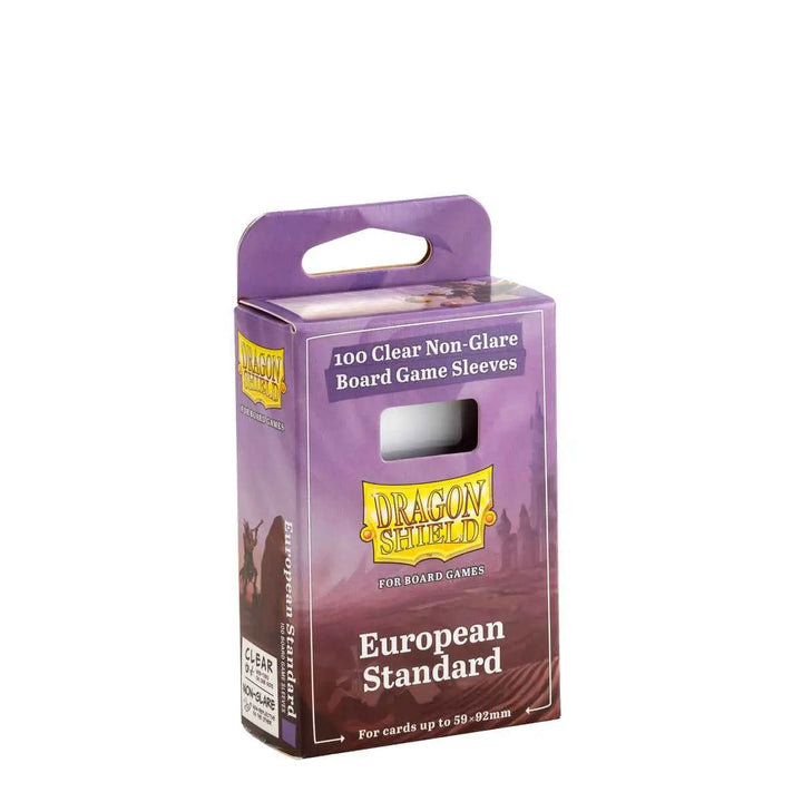 Board Game Sleeves: Clear/Non Glare - Standard - European (100) - Arcane Tinmen - Accessories