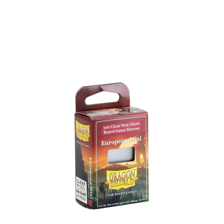 Board Game Sleeves: Clear/Non Glare - Mini - European (100) - Arcane Tinmen - Accessories
