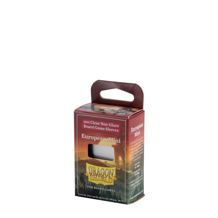 Board Game Sleeves: Clear/Non Glare - Mini - European (100) - Arcane Tinmen - Accessories