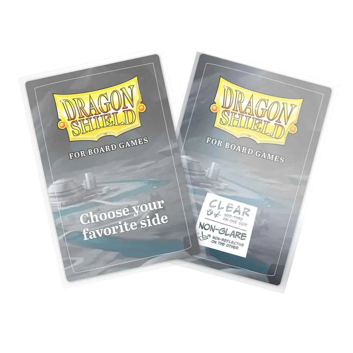 Board Game Sleeves: Clear/Non Glare - Oversize (100) - Arcane Tinmen - Accessories